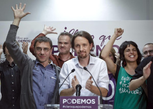 NOCHE ELECTORAL EN PODEMOS