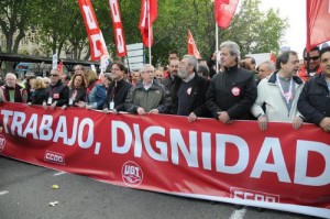 Paro_1_de_mayo_en_Madrid_CCOO