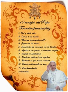 PAPA FRANCISCO - 10-consejos-del-Papa-Francisco-para-ser-Feliz