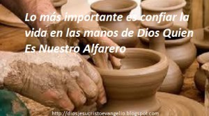 En Las Manos De Dios Nuestro Alfarero