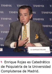 Enrique Rojas en un estudio tampax publicado en Yo dona El Mundo