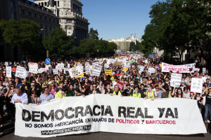 Manifestacion Democracia Real Ya